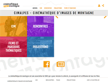 Tablet Screenshot of cimalpes.fr